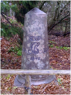 Dänischer Ganzmeilenstein Norderstedt