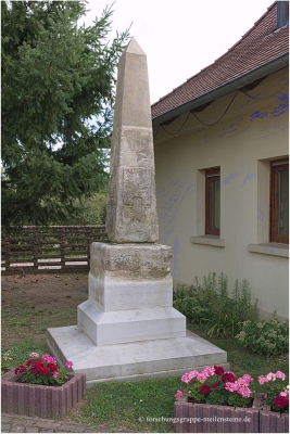 Preußischer Ganzmeilenobelisk Rogätz