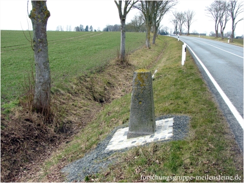 Mecklenburg-Schweriner Ganzmeilenobelisk Schwasdorf