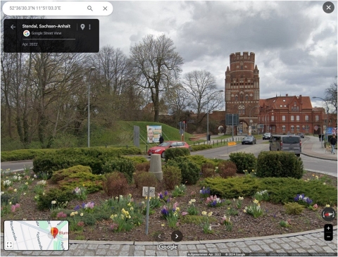 Preußischer Rundsockelstein Stendal