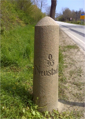 Dänischer Ganzmeilenstein Süsel