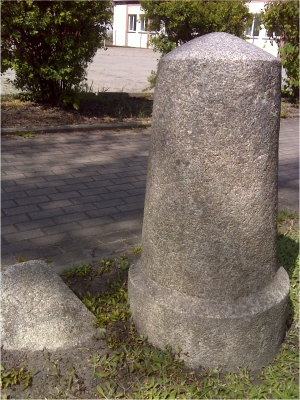 Preußischer Rundsockelstein Tangermünde