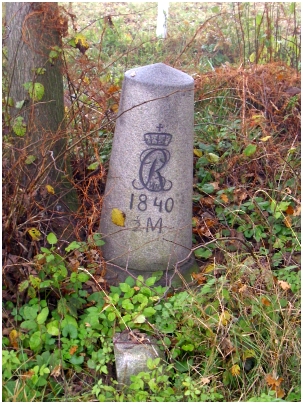 Dänischer Halbmeilenstein Tangstedt