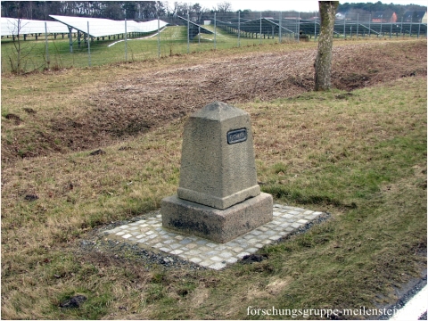 Mecklenburg-Schweriner Halbmeilenobelisk Todendorf