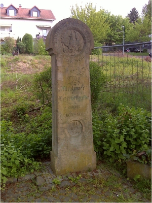 Preußischer Meilenstein Wachtberg-Oberbachem