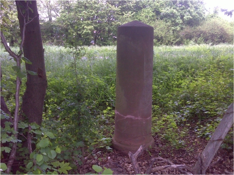 Hessischer Rundsockelstein Wolfskehlen